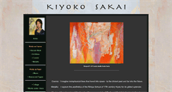 Desktop Screenshot of kiyokosakai.com